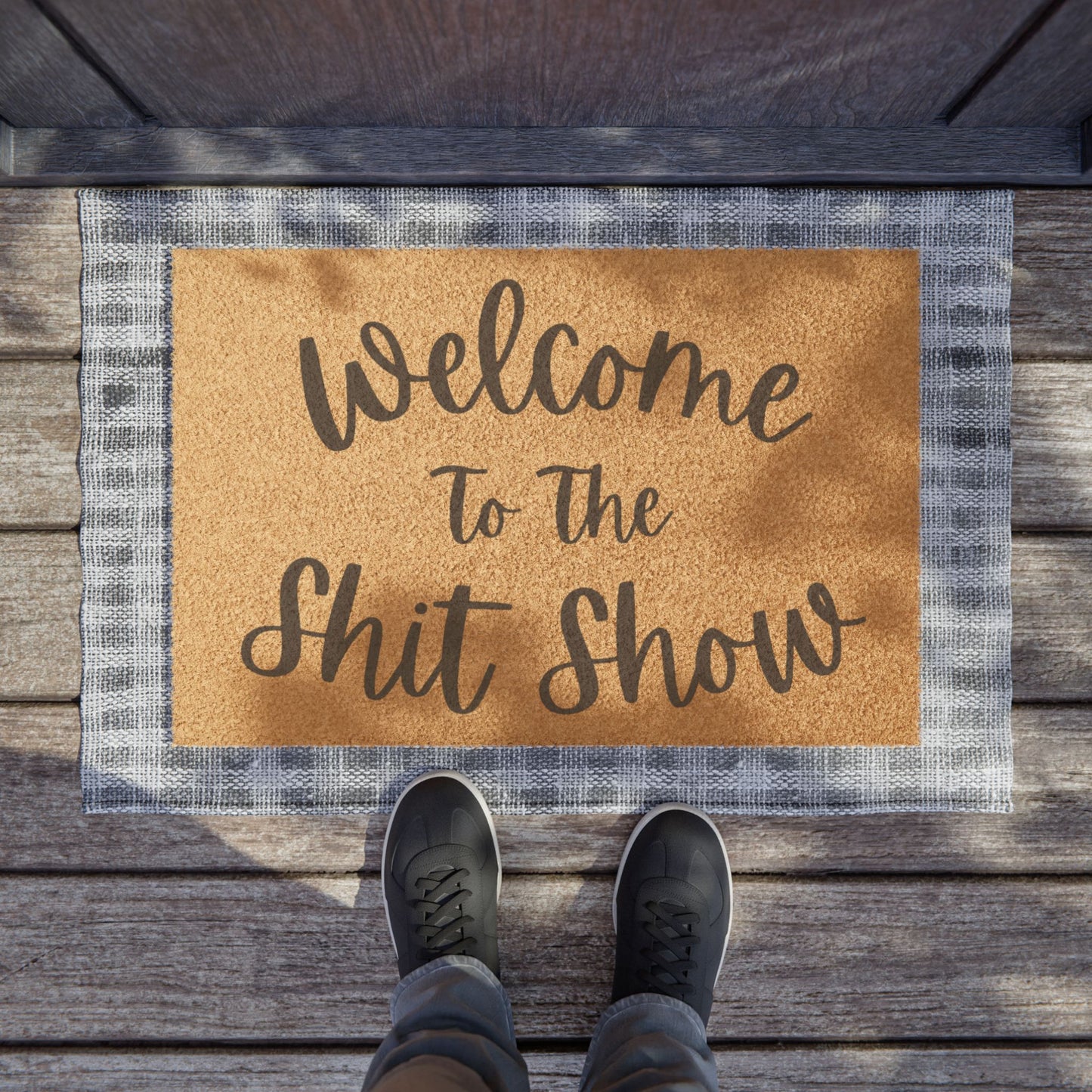 Welcome To The Shit Show Doormat