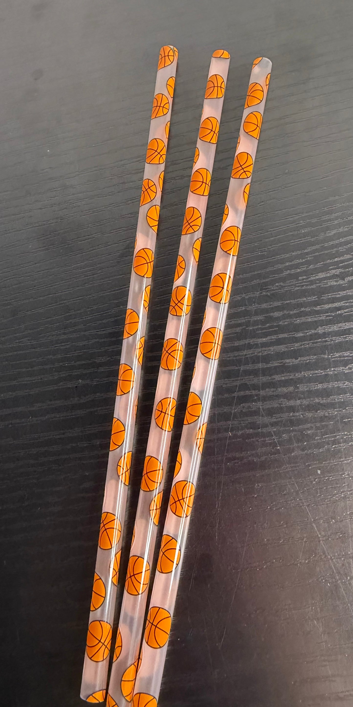 Basketball Straws