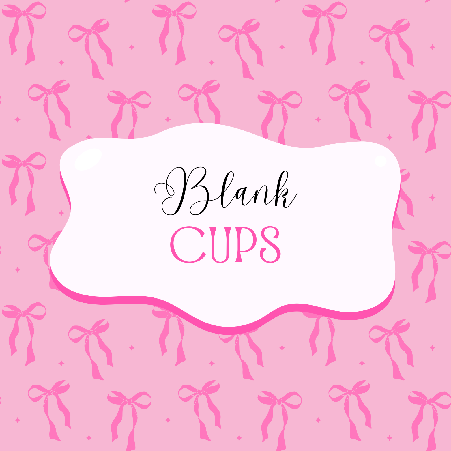 Blank Cups