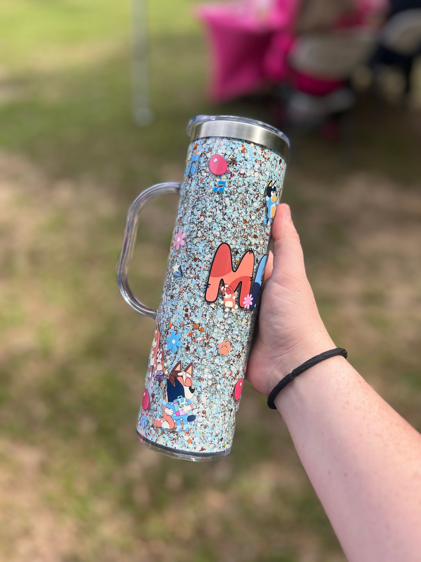 20oz Stainless Steel w/ Handle