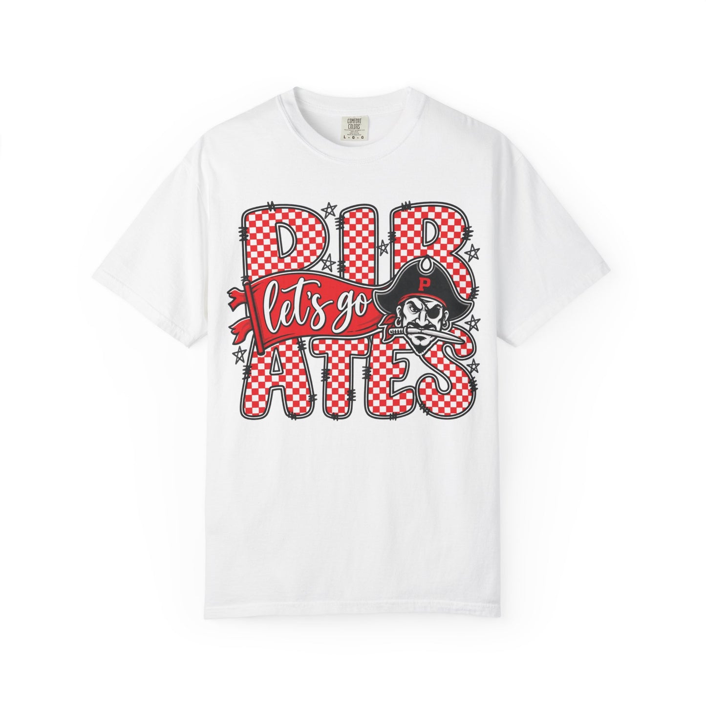 Pirates Comfort Color Tee