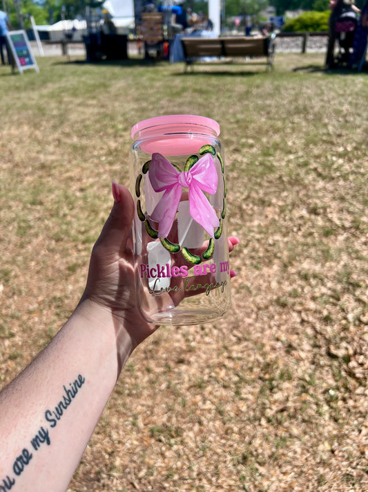 16oz Glass - Pickles