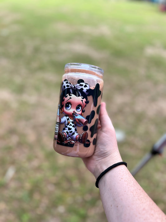 16oz Plastic - Betty Boop