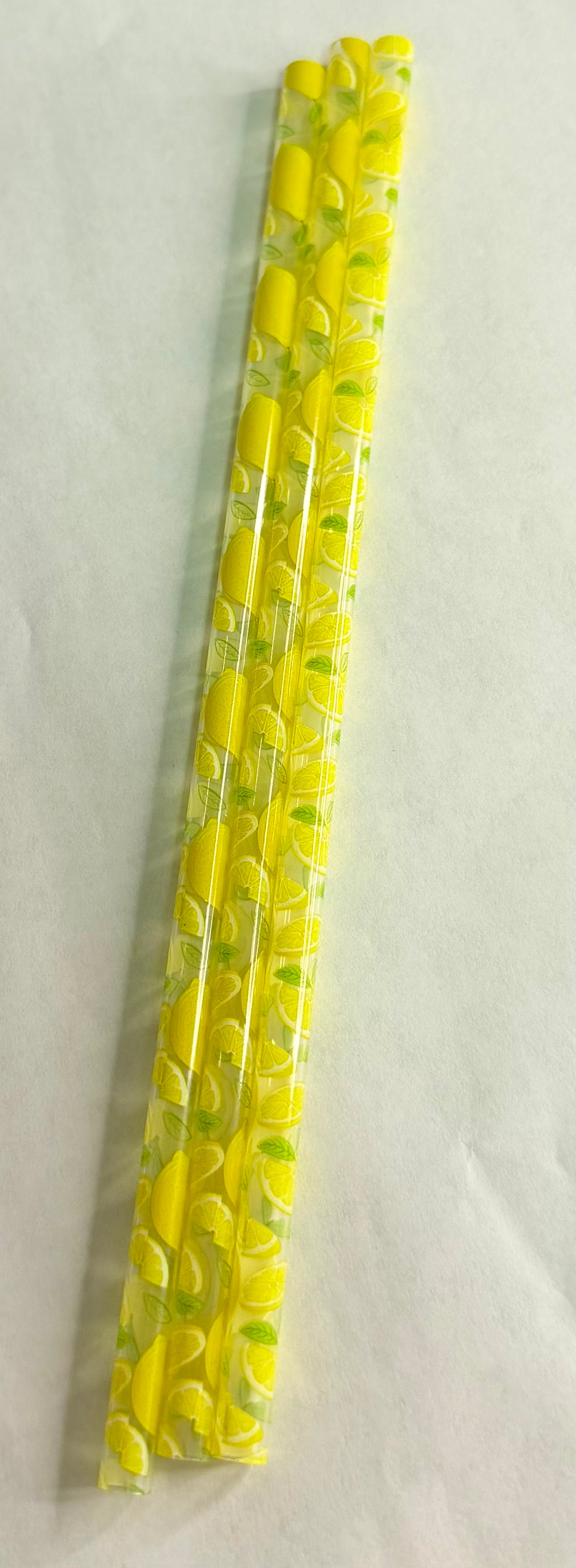 Lemon Straws