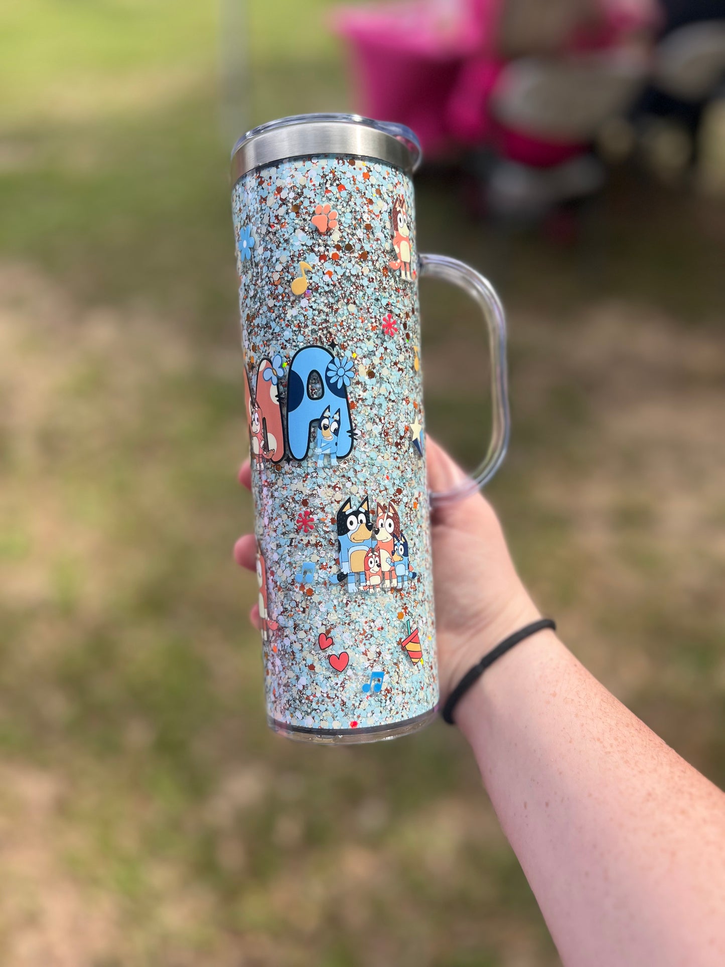 20oz Stainless Steel w/ Handle
