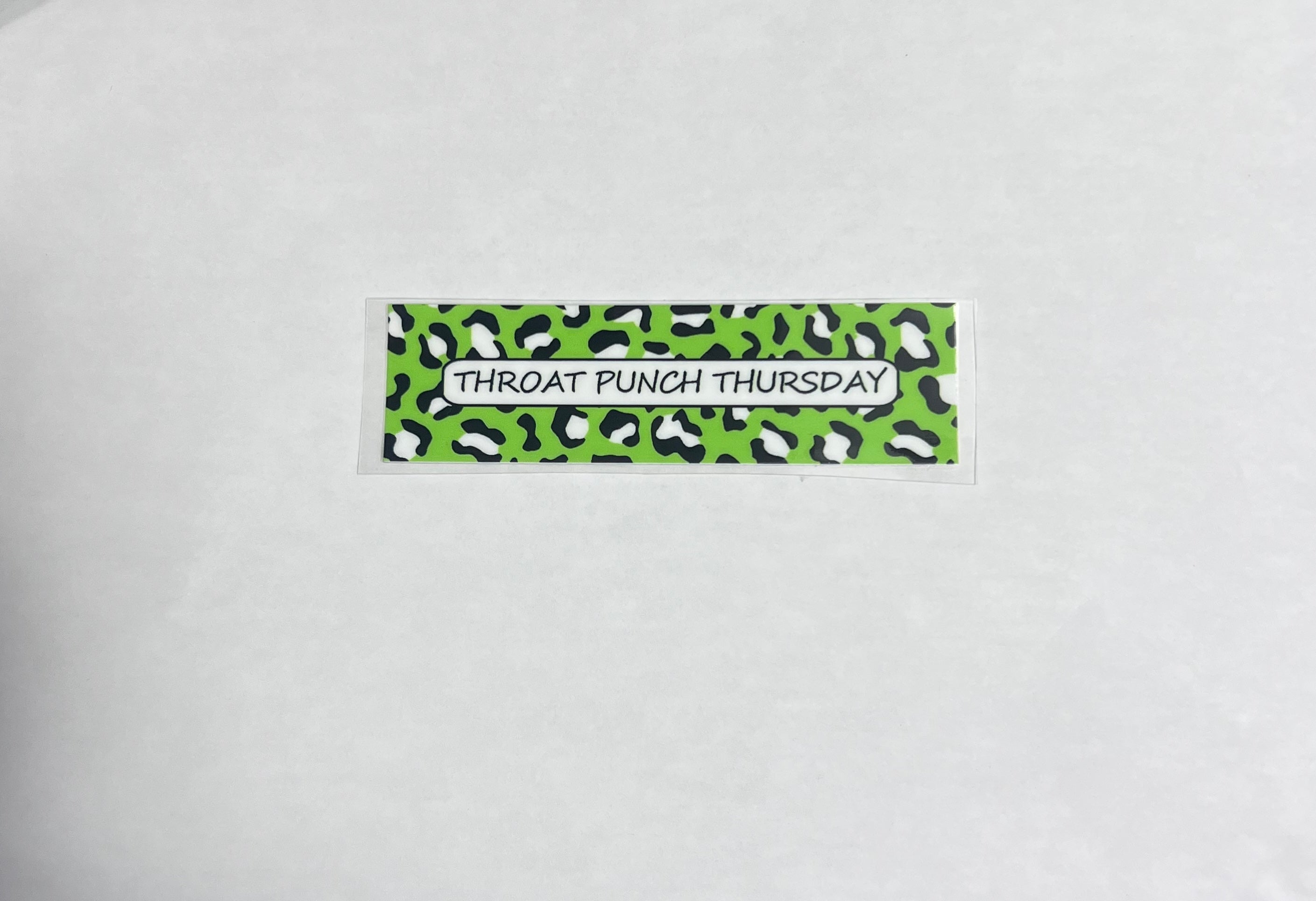 Throat Punch Thursday