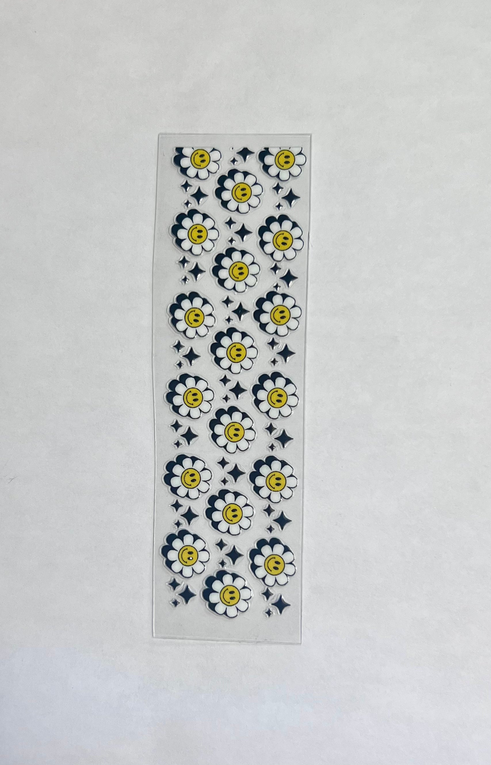 Smiley Face & Flowers