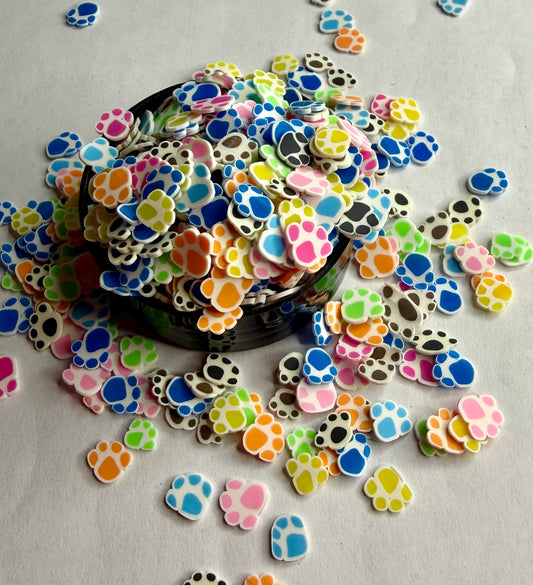 Multi Color Paws