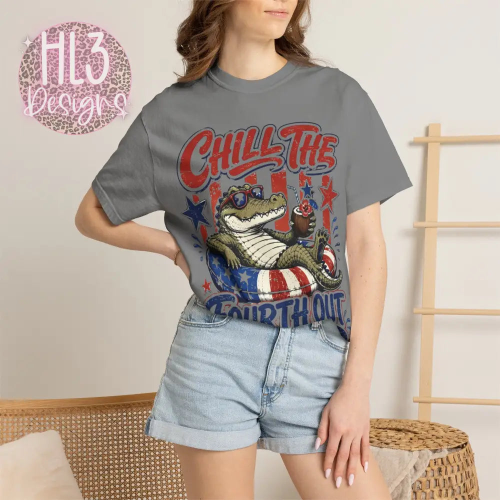 Chill The Fourth Out T-shirt - T-Shirt