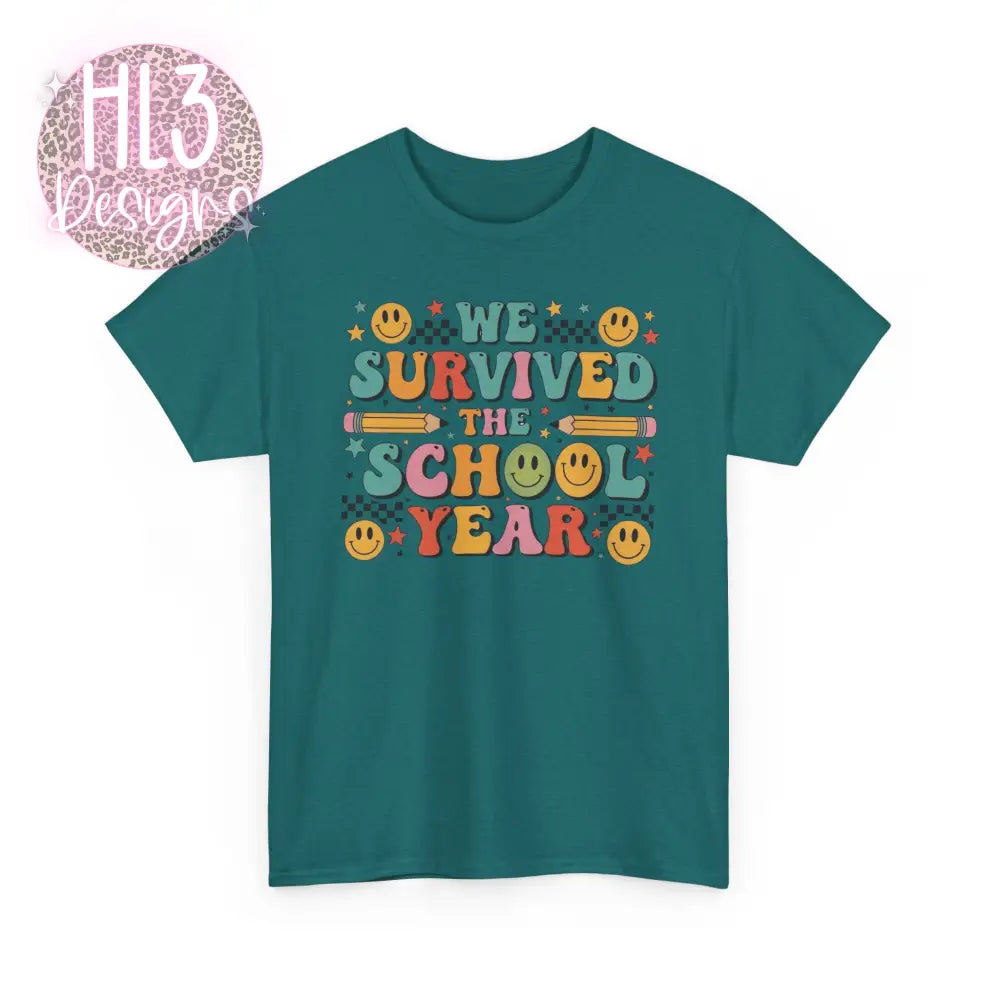 End of School Tee - Antique Jade Dome / S - T-Shirt