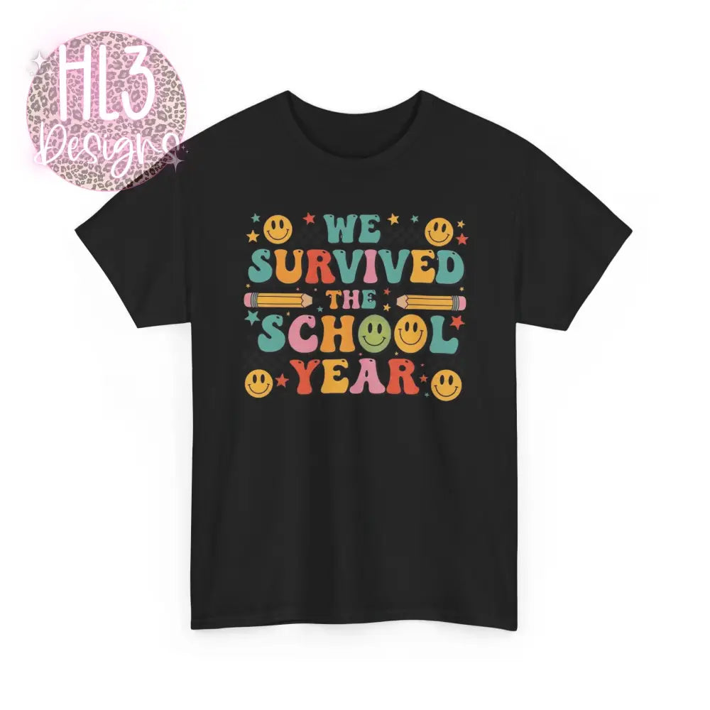 End of School Tee - Black / S - T-Shirt