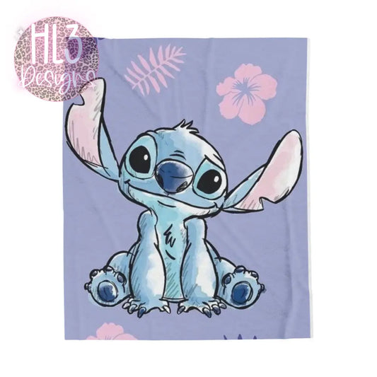 Large Stitch Blanket (4 foot x 5 foot) - 50’’ × 60’’ - All Over Prints