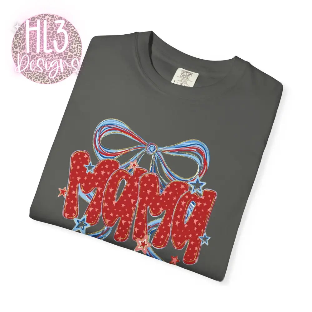 Mama 4th of July Comfort Color T-shirt - T-Shirt