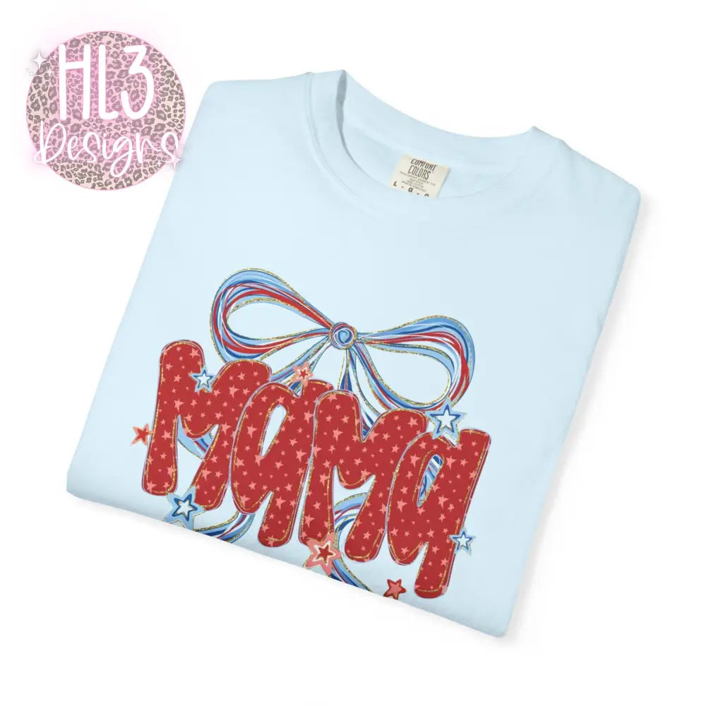 Mama 4th of July Comfort Color T-shirt - T-Shirt