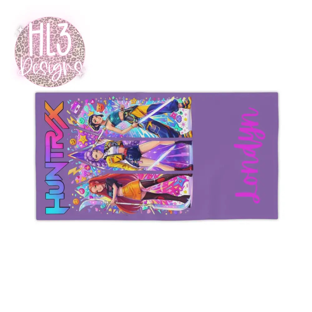 Personalized KPop Beach Towels - 24’’ x 44’’ - Home Decor