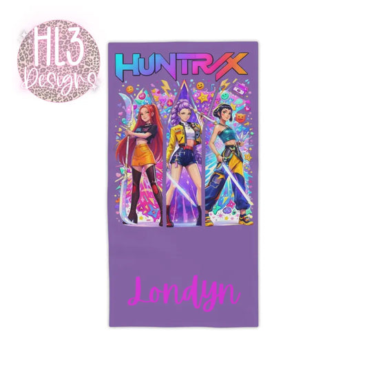 Personalized KPop Beach Towels - 24’’ x 44’’ - Home Decor