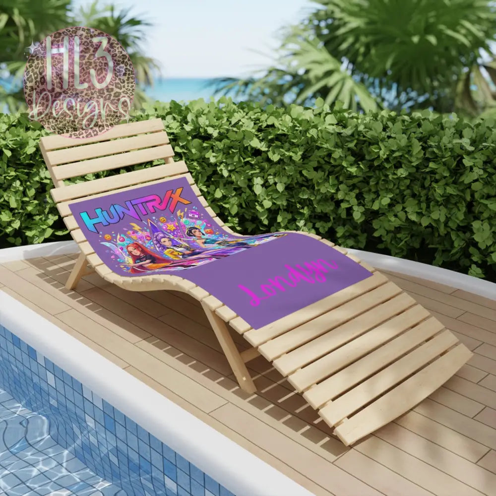 Personalized KPop Beach Towels - 24’’ x 44’’ - Home Decor