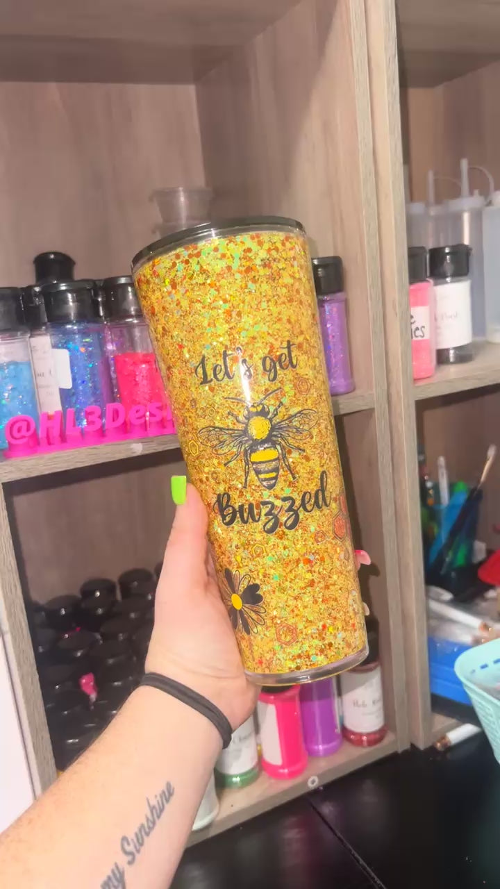 Let’s Get Buzzed - 24oz Plastic