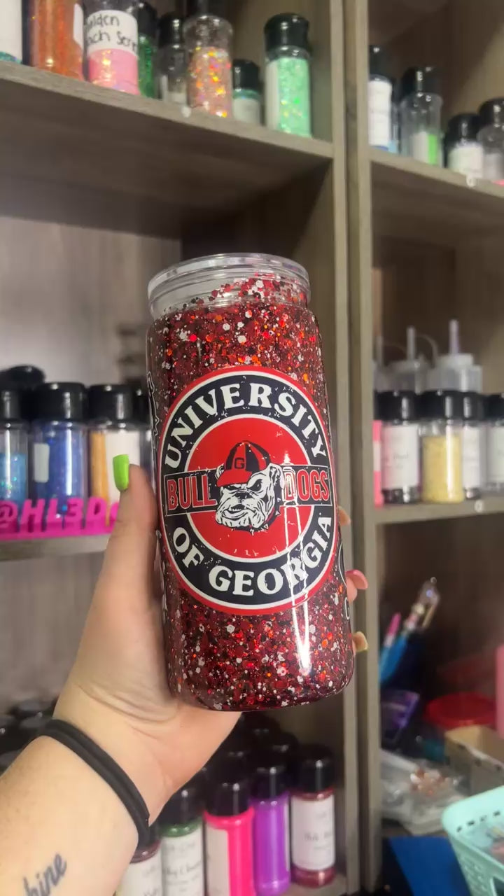Georgia Bulldogs - 20oz Plastic