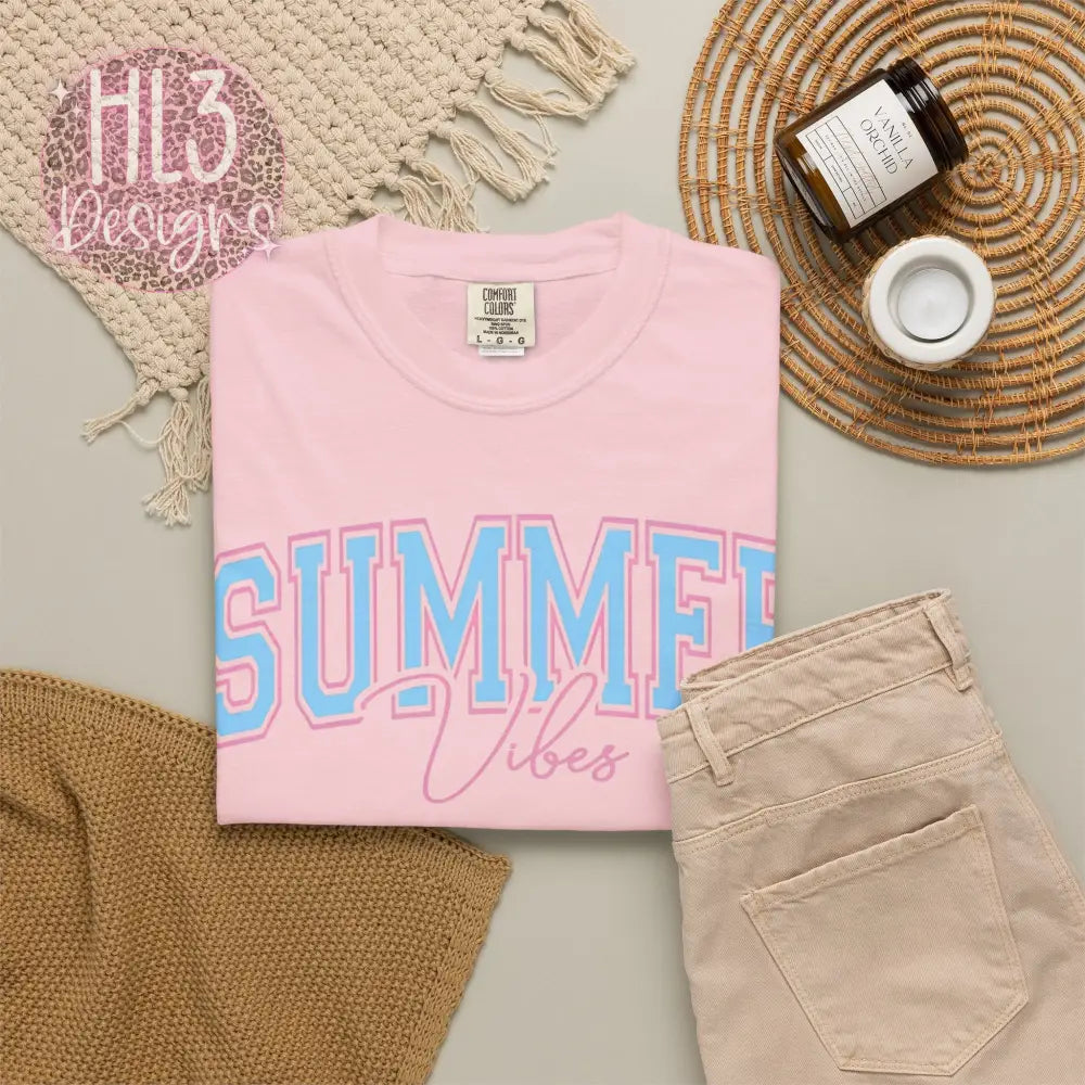 Summer Vibes Comfort Color Tee - T-Shirt