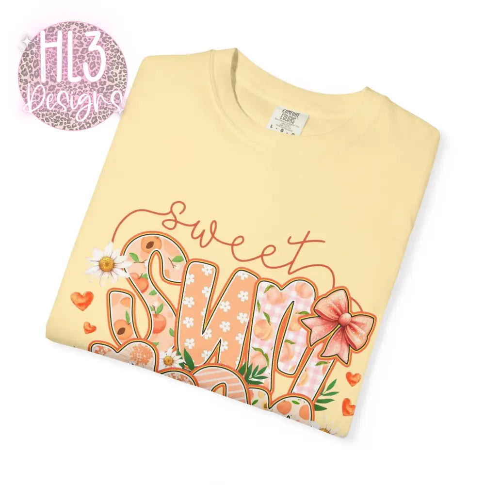 Sweet Summer Time - Peach - Comfort Color - T-Shirt