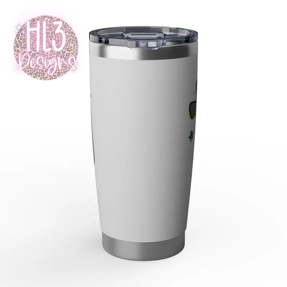 Teacher 20oz Stainless Steel Tumbler - White / 20oz - Mug