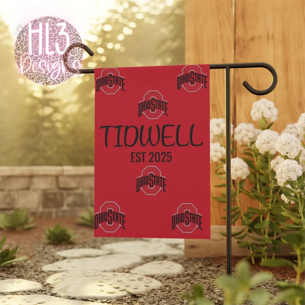 Tidwell Yard Flag - 12’’ × 18’’ - Home Decor