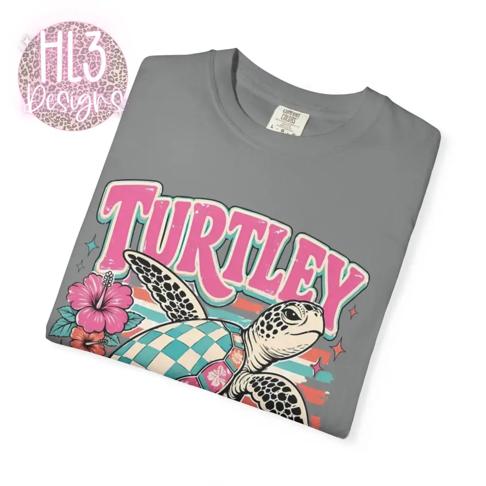 Turtley Over It Comfort Color T-shirt - T-Shirt