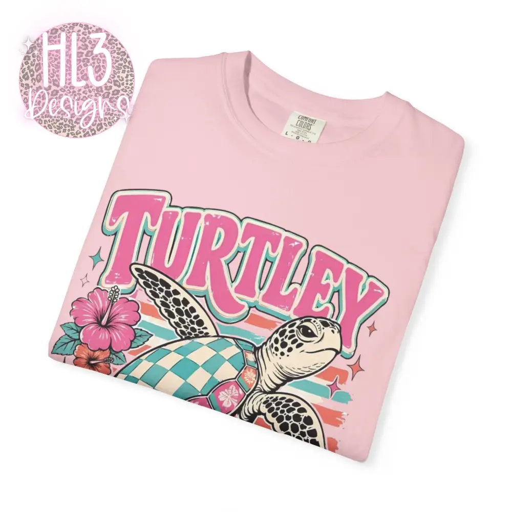 Turtley Over It Comfort Color T-shirt - T-Shirt