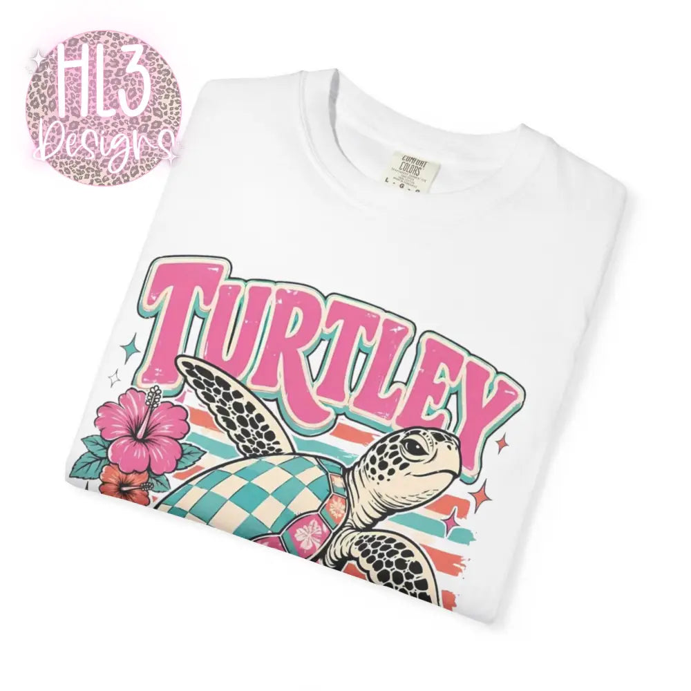 Turtley Over It Comfort Color T-shirt - T-Shirt
