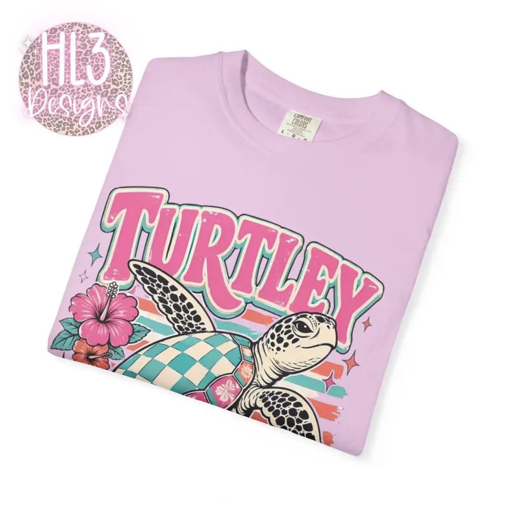 Turtley Over It Comfort Color T-shirt - T-Shirt