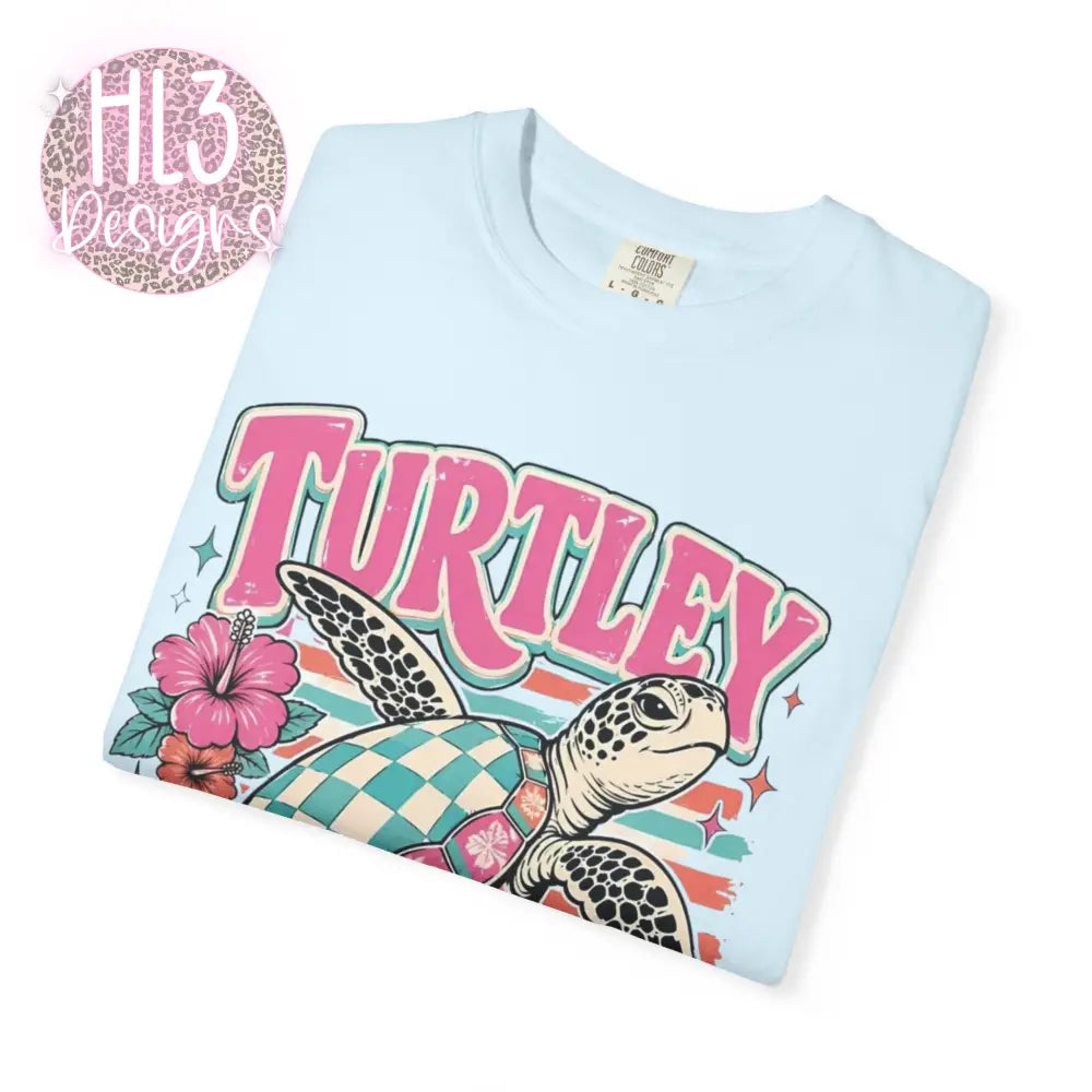 Turtley Over It Comfort Color T-shirt - T-Shirt